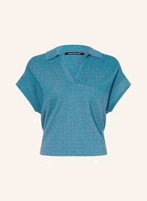 Luisa Cerano Koszulka Polo Z Dzianiny blau