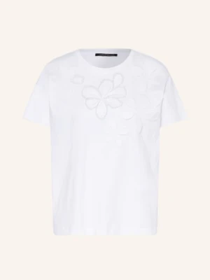 Luisa Cerano Koszulka Z Koronką weiss