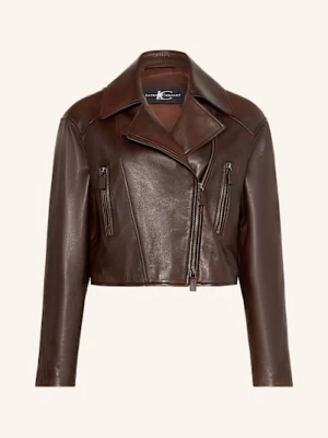 Luisa Cerano Kurtka Skórzana braun