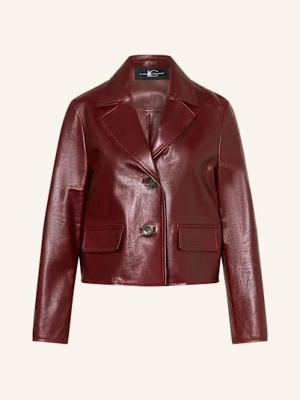 Luisa Cerano Kurtka Skórzana rot