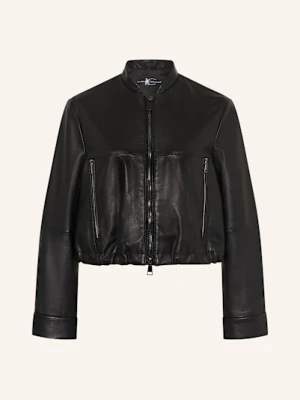 Luisa Cerano Kurtka Skórzana schwarz