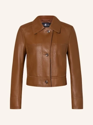 Luisa Cerano Kurtka Skórzana Z Podpinką braun