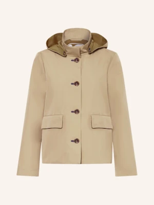 Luisa Cerano Kurtka Z Odpinanym Kapturem beige