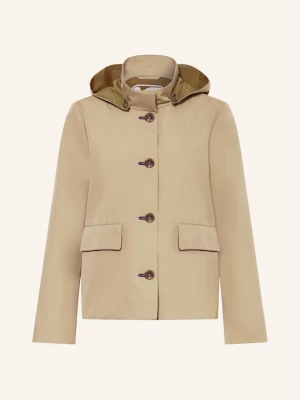 Luisa Cerano Kurtka Z Odpinanym Kapturem beige KHAKI