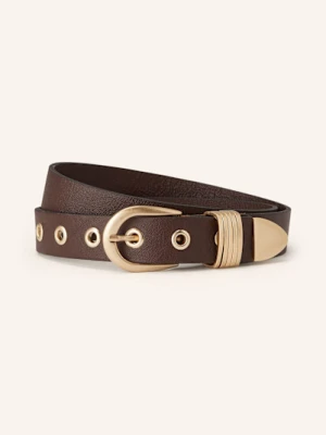 Luisa Cerano Pasek Skórzany braun