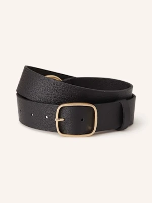 Luisa Cerano Pasek Skórzany schwarz