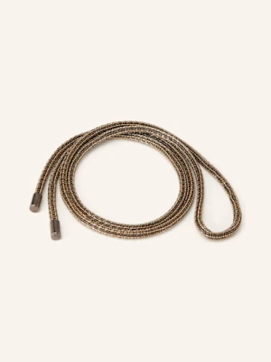 Luisa Cerano Pasek Z Ozdobnymi Kamykami gold