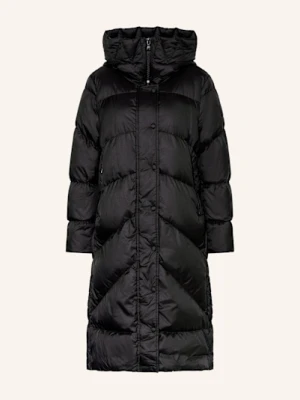Luisa Cerano Płaszcz Puchowy schwarz