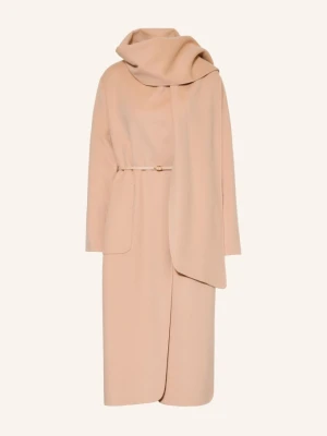 Luisa Cerano Płaszcz Wełniany beige