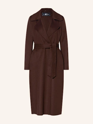 Luisa Cerano Płaszcz Wełniany braun