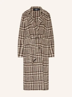 Luisa Cerano Płaszcz Wełniany braun