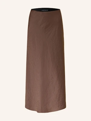 Luisa Cerano Spódnica Satynowa braun