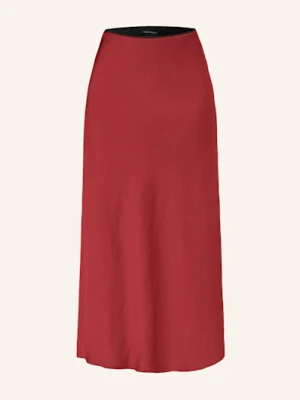 Luisa Cerano Spódnica Satynowa rot
