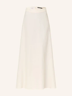 Luisa Cerano Spódnica Z Lnu weiss