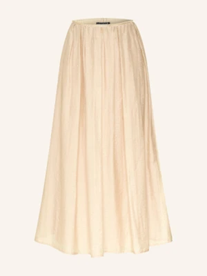 Luisa Cerano Spódnica Z Ozdobnymi Kamykami beige