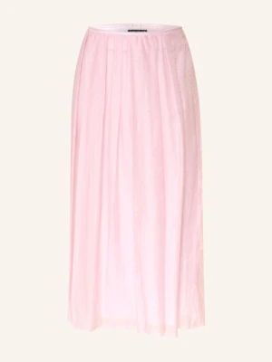 Luisa Cerano Spódnica Z Ozdobnymi Kamykami rosa