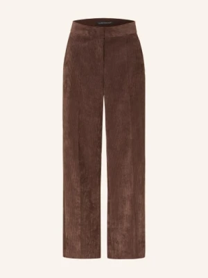 Luisa Cerano Spodnie 7/8 Z Sztruksu braun