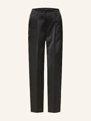 Luisa Cerano Spodnie Marlena Z Satyny schwarz