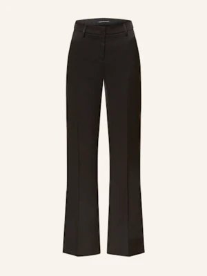 Luisa Cerano Spodnie Satynowe schwarz