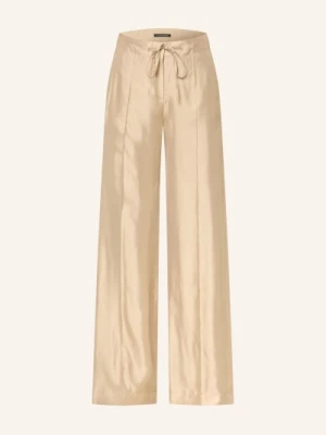 Luisa Cerano Spodnie Z Materiału Typu Marlene beige