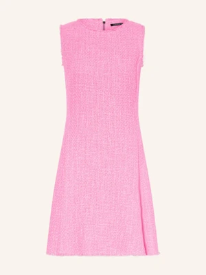 Luisa Cerano Sukienka Etui Z Tweedu pink