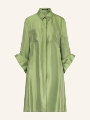 Luisa Cerano Sukienka Koszulowa Z Satyny gruen