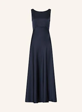 Luisa Cerano Sukienka Satynowa blau