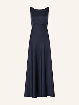 Luisa Cerano Sukienka Satynowa blau