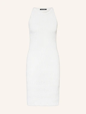 Luisa Cerano Sukienka Z Dzianiny weiss