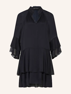 Luisa Cerano Sukienka Z Wolantami blau