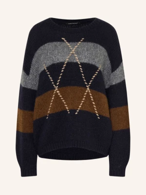 Luisa Cerano Sweter Z Alpaki blau