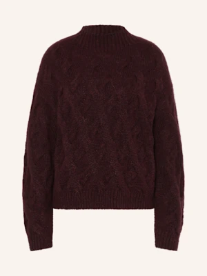 Luisa Cerano Sweter Z Dodatkiem Alpaki rot