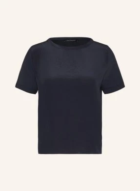 Luisa Cerano T-Shirt Z Mieszanki Materiałów blau