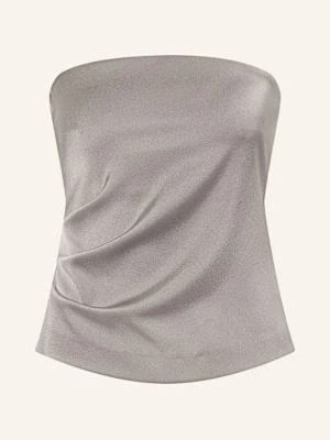 Luisa Cerano Top Z Odkrytymi Ramionami silber