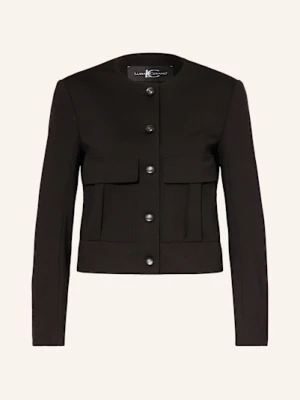 Luisa Cerano Żakiet Pudełkowy schwarz