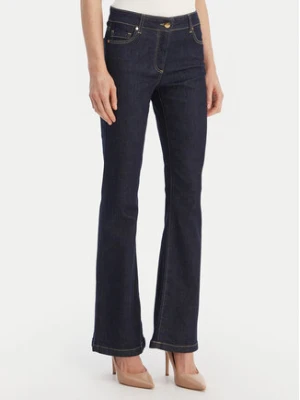 Luisa Spagnoli Jeansy Aggettivo 542845 Granatowy Flare Fit