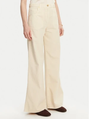 Luisa Spagnoli Jeansy Ali 541943 Beżowy Flare Fit