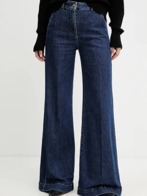 Luisa Spagnoli jeansy damskie high waist 542376