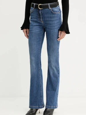 Luisa Spagnoli jeansy damskie high waist 542429