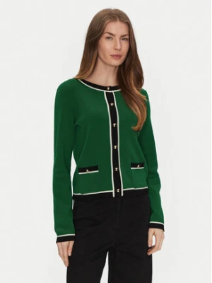 Luisa Spagnoli Kardigan Materiale 58508 Zielony Regular Fit