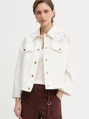 Luisa Spagnoli kurtka jeansowa damska bawełniana Vassano