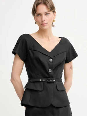 Luisa Spagnoli marynarka damska z lnem Varoma