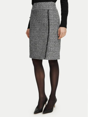 Luisa Spagnoli Spódnica ołówkowa Fiorini 543939 Szary Regular Fit