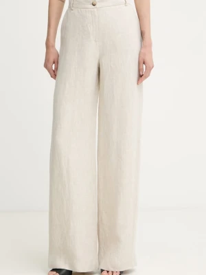Luisa Spagnoli spodnie damskie lniane Aliano