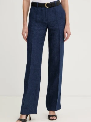 Luisa Spagnoli spodnie damskie lniane Allegria