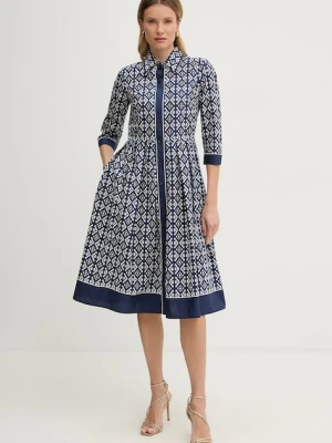 Luisa Spagnoli sukienka bawełniana Pagliolo