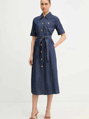 Luisa Spagnoli sukienka jeansowa Periodico