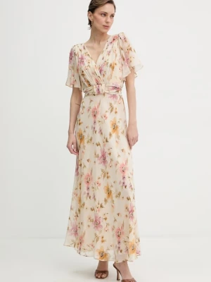 Luisa Spagnoli sukienka letnia jedwabna Panneggio