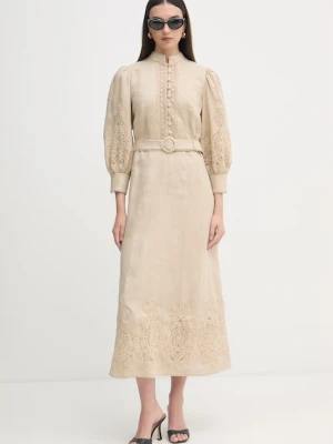 Luisa Spagnoli sukienka lniana Provina