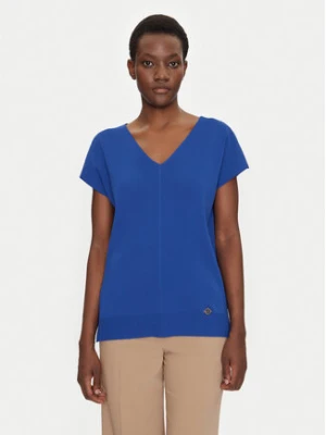 Luisa Spagnoli Sweter Caracalla 58686 Niebieski Regular Fit